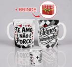 Caneca Casal Engraçada Criativa Presente Para Namorado Namorada