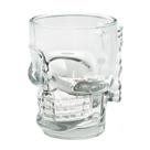 Caneca Caveira Vidro Copo Festa 500ml - Inga