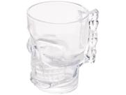 Caneca Caveira Viking De Vidro Chopp Cerveja Drinks 460ml