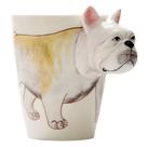 Caneca Ceramic Bulldog 3D Design com capacidade de 350 ml