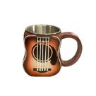 Caneca Ceramic Guitar 350ml de capacidade de café em forma de 3D 8.2x9.5cm