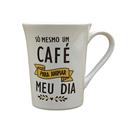 Caneca Cerâmica 330ml Casual Home Frases Sortidas Café e Chá Caneca Cerâmica 330ml Casual Home Frases Sortidas Café e Chá