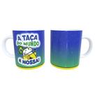 Caneca cerâmica Ataça do mundo é nossa!