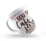 Caneca Cerâmica Branca Flork Café 325ml Caneca Cerâmica Branca Flork Café 325ml