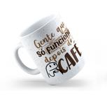 Caneca Cerâmica Branca Flork Café 325ml