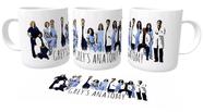 Caneca Cerâmica copo Grey's Anatomy all guys Caneca Cerâmica copo Grey's Anatomy all guys