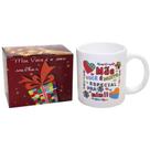 Caneca cerâmica decorada mãe - ceram.regi - ddm