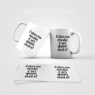 Caneca Cerâmica Frases Mod. 16