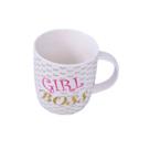 Caneca Cerâmica Girl Boss 340ml Wellmix
