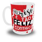 Caneca Cerâmica Meu Melhor Amigo é o Meu Amor - 325ml