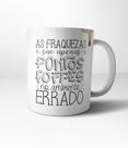 Caneca Cerâmica Pontos Fortes - Sixlovi