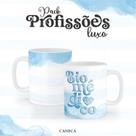 Caneca Cerâmica Profissão Luxo Biomédico