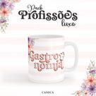 Caneca Cerâmica Profissão Luxo Gastronomia Mod. 01