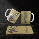 Caneca Cerâmica Rock and Roll Mod.24