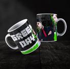 Caneca Cerâmica Rock Green Day Mod.01 Caneca Cerâmica Rock Green Day Mod.01