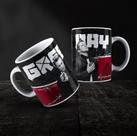 Caneca Cerâmica Rock Green Day Mod.02 Caneca Cerâmica Rock Green Day Mod.02