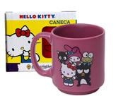 Caneca Cerâmica Rosa Hello Kitty 100ml Oficial Zona Criativa