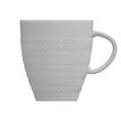 Caneca Chá Café Chevron 310ml Branca Germer Porcelanas