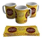 Caneca Chocolate branco Pascoa Para Amigos Namorados
