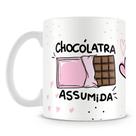 Caneca Chocólatra Assumida - Cerâmica de Alta Qualidade para Bebidas Quentes