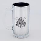 Caneca Chopp Corinthians Vidro Metálico