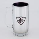 Caneca Chopp Fluminense Vidro Metálico