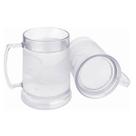 Caneca Chopp Gel 340ml Parede Dupla De Acrílico Térmica