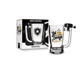Caneca chopp taberna 340ml campainha botafogo gol e cerveja - Brasfoot Presentes