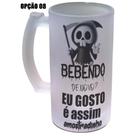 Caneca Chopp Vidro 475ml Hummm Eu Gosto Assim Amostradinho
