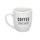 Caneca Coffee 300ml em Cerâmica - Branca