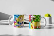 Caneca coleção disney - rapunzel