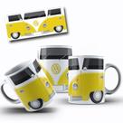 Caneca Coleção Kombi Clássica Vw - Escolha Sua Cor Favorita