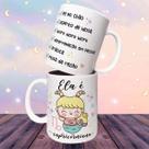 Caneca Coleção Signos Cute - Capricórnio - Caneca de Porcelana