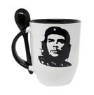 Caneca Colher Preta Ernesto Guevara - Che Guevara