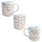 Caneca Colorir Pinta Repinta Porcelana estilo Bobbie Goods