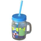 Caneca com canudo 500ML marvel avengers