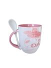 Caneca Com Colher Feliz Dia das Mulheres