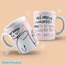 Caneca com frases
