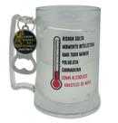 Caneca com Gel Congelante Alcoometro + Brinde Abridor 400ml