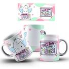 Caneca com Mensagem de Carinho para Presente do Dia das Mães
