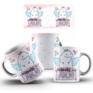 Caneca com Mensagem de Comemoração para Presentear sua Mãe