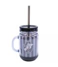 Caneca Com Tampa E Canudo 420ml Vasco