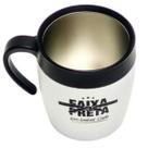 Caneca Com Tampa Inox Para Café Uso Diário Wincy Casa Cor:Branco