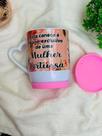 Caneca Com Tampa Silicone