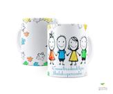 Caneca com tema Autismo, Teu sorriso tem o dom de trazer...