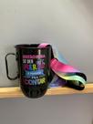 Caneca com tirante personalizado 800ml