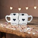 Caneca Conexao Perfeita Dupla Dia dos Namorados Amor - HP Decor