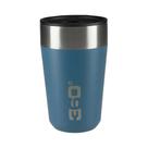 Caneca copo termico c/ tampa cerveja 355ml degress 360 - aço inox - escolha a cor