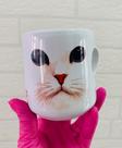 caneca coração cavada Love Gato