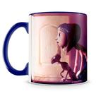 Caneca Coraline Personalizada de Porcelana com Estampa do Filme Coraline Caneca Coraline Personalizada de Porcelana com Estampa do Filme Coraline
